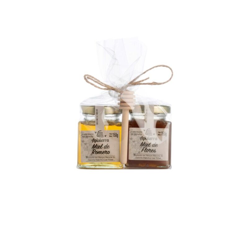ESTUCHE 2 TARROS MIEL 150gr