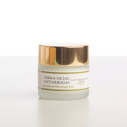 Crema Facial antiarrugas con aceite de AOVE