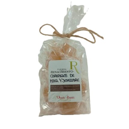 TR - BOLSA CARAMELOS con MIEL-JENGIBRE 100gr