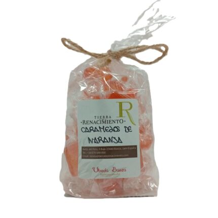 TR - BOLSA CARAMELOS con NARANJA 100gr